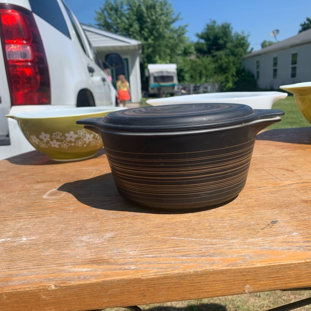 Vintage Pyrex Terra baking set (2)